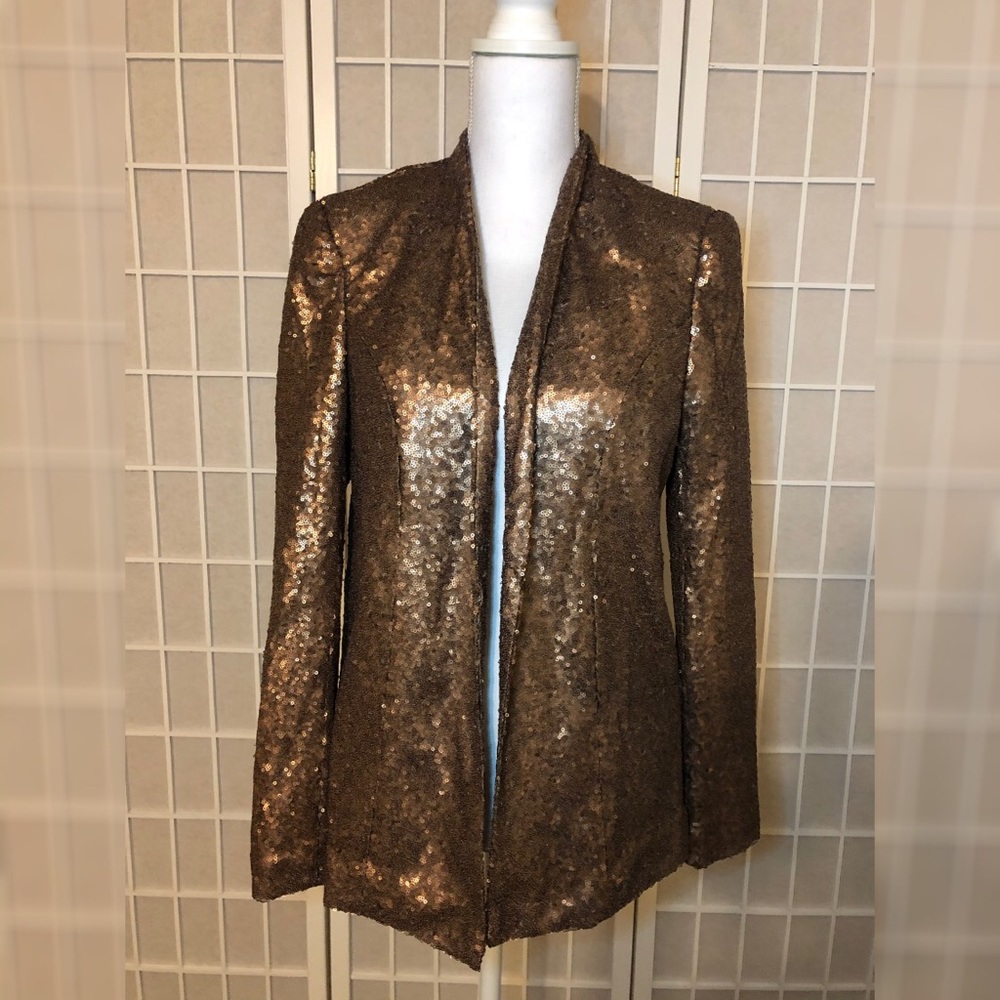 JustFab Sequin Blazer